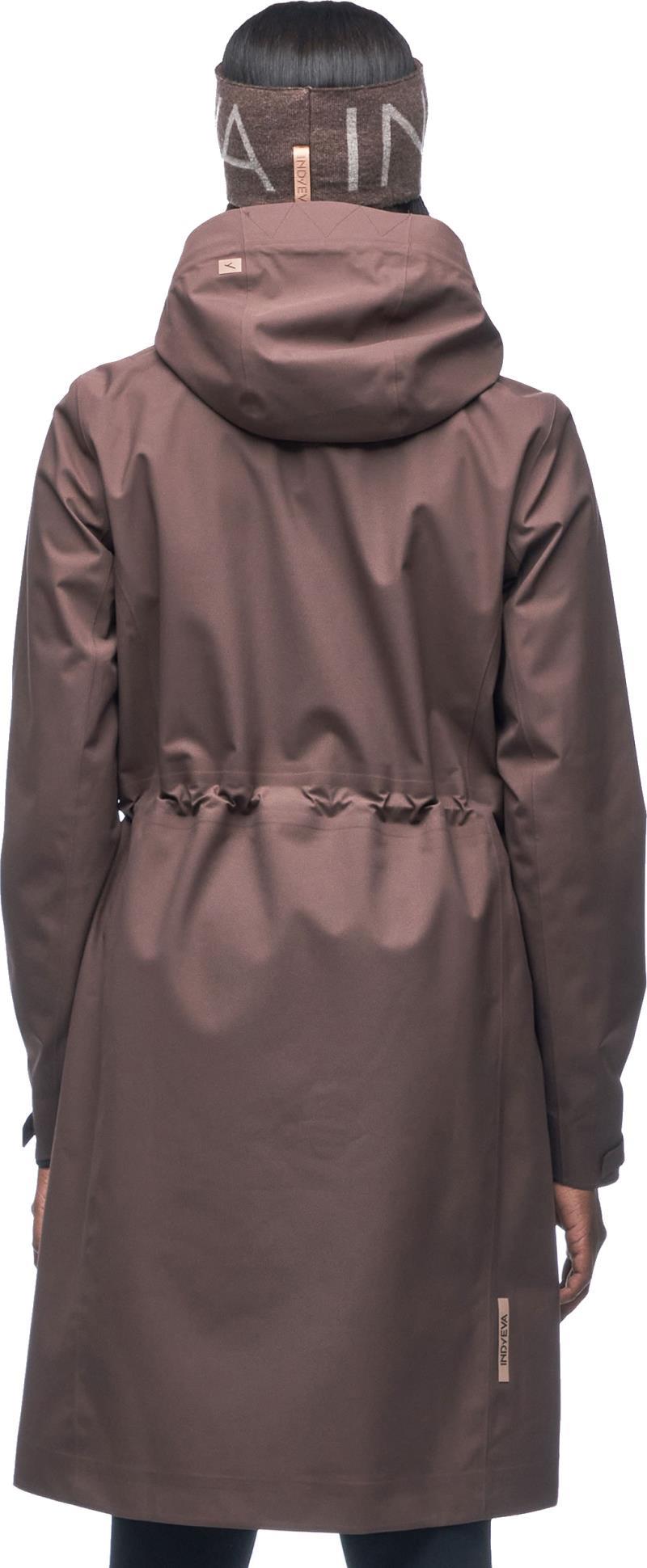 Risela 2.5L Long Rain Jacket - Womens - Hickory 3