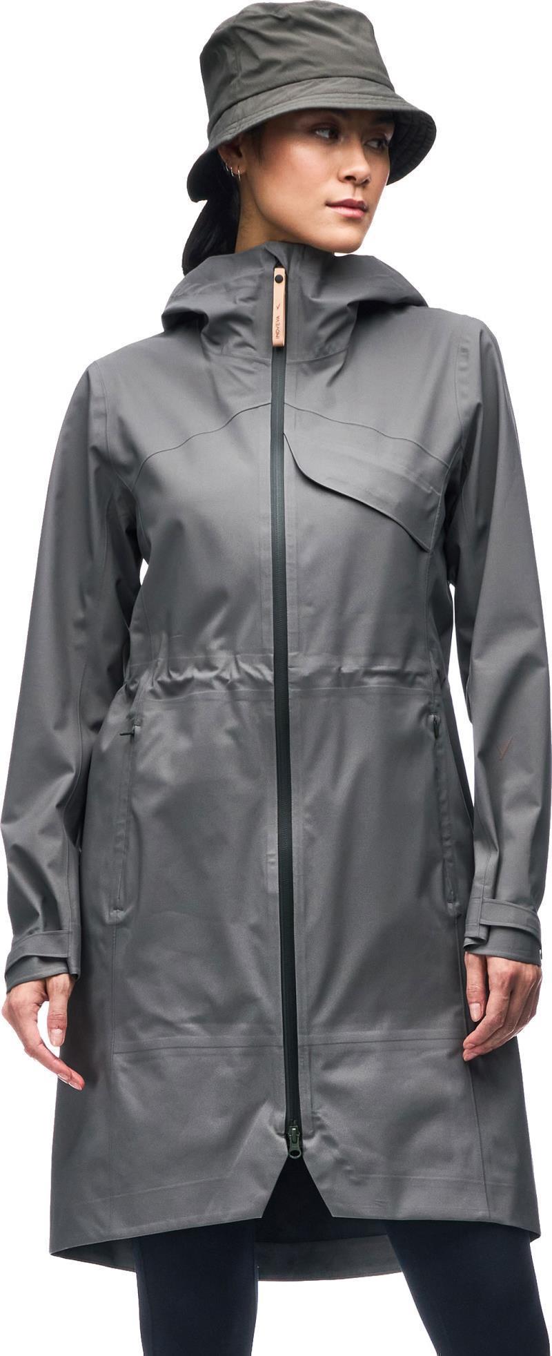 Risela 2.5L Long Rain Jacket - Womens - Ivy 1