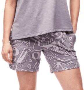 Sahra II Shorts, 6" Inseam - Womens - rocky cyclone print 1