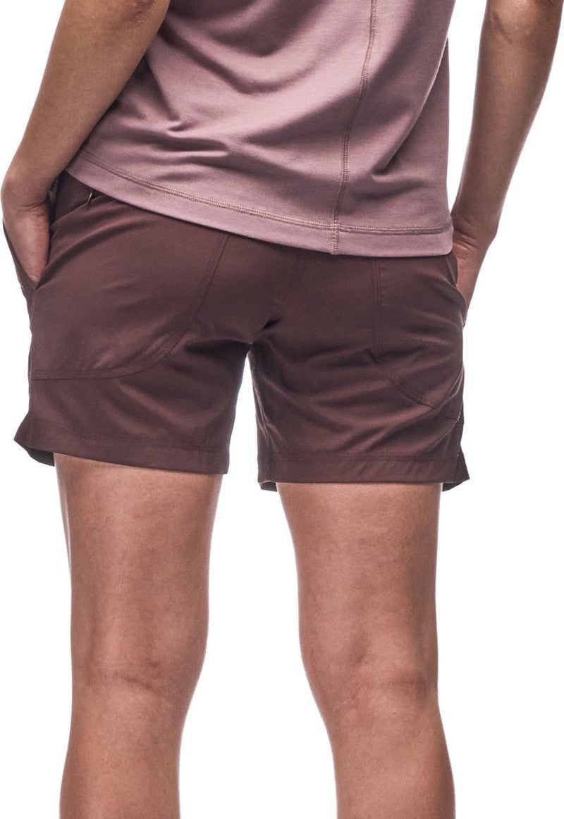 Sahra Shorts, 6" Inseam - Womens - rosewood 1