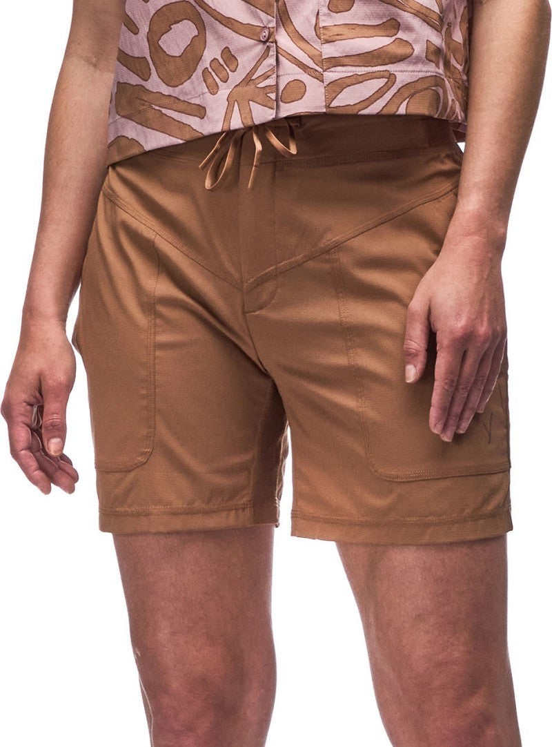 Sahra Shorts, 6" Inseam - Womens - tamarind 1