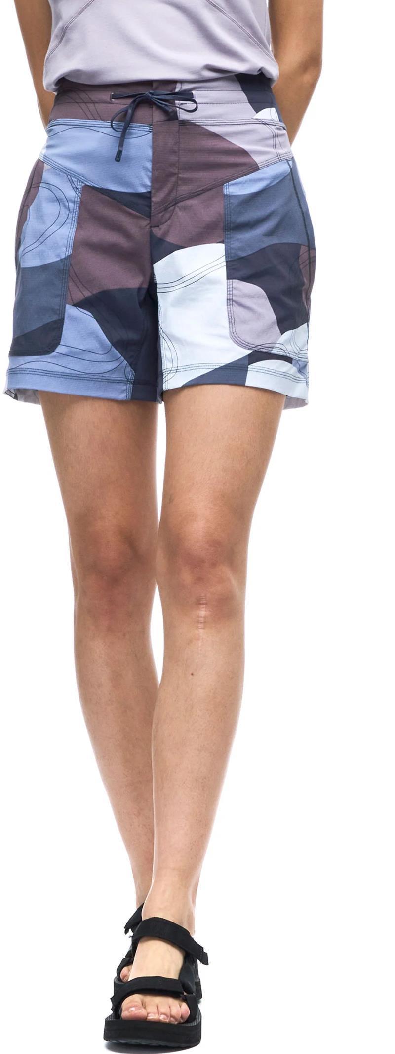 Sahra Shorts - Womens - Odyssey Topo Print 1