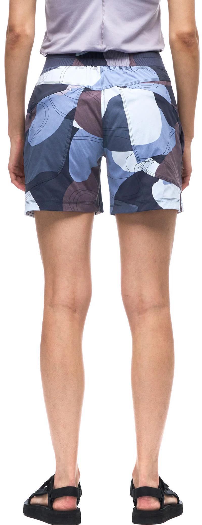 Sahra Shorts - Womens - Odyssey Topo Print 2