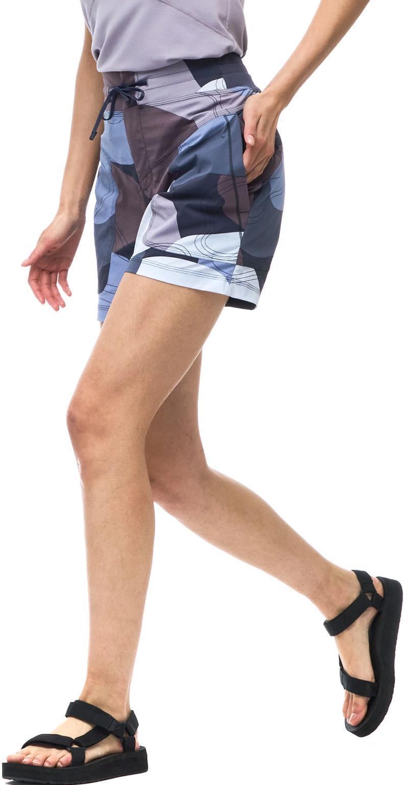 Sahra Shorts - Womens - Odyssey Topo Print 3