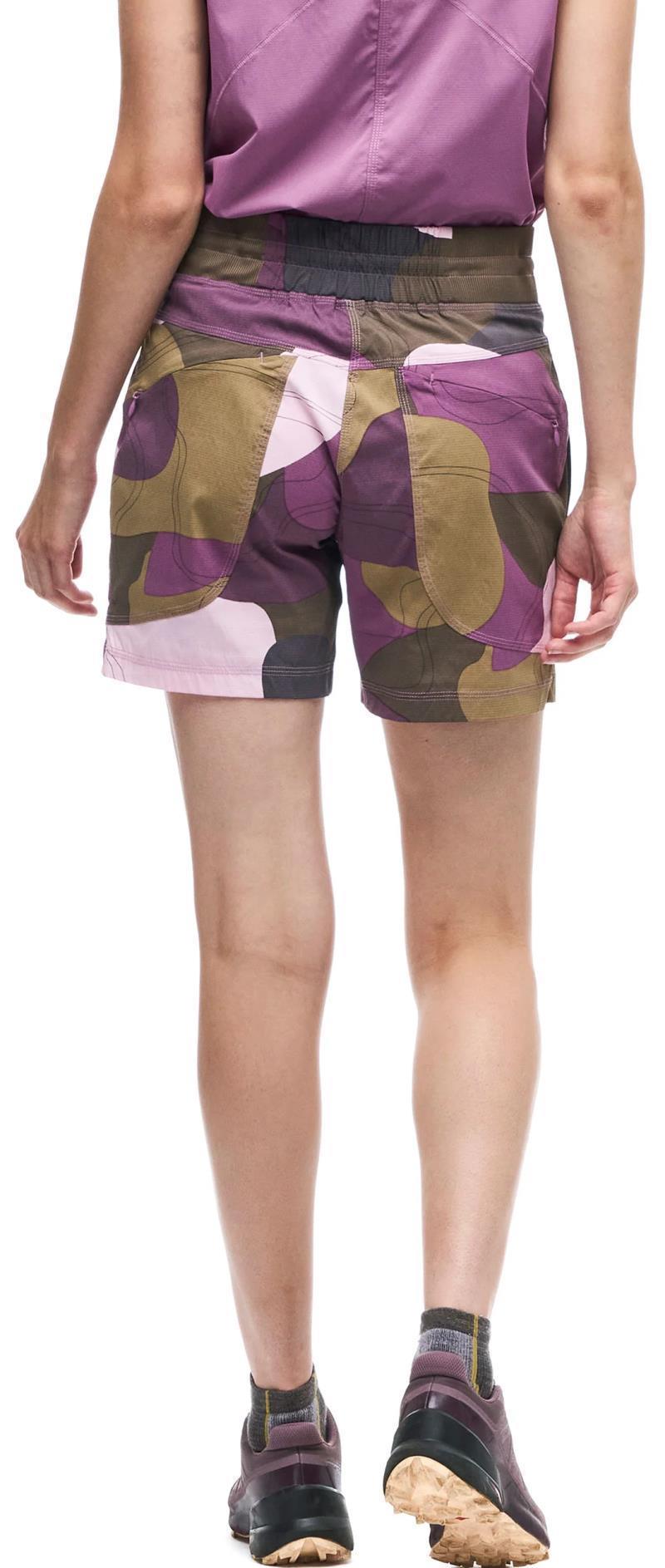Sahra Shorts - Womens - Pebble Topo Print 2