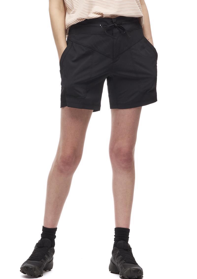 Sahra Woven Shorts - Womens - Black 1