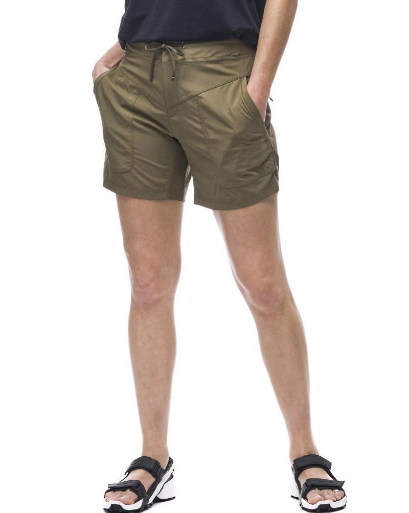Sahra Woven Shorts - Womens - Dark Topaz 1