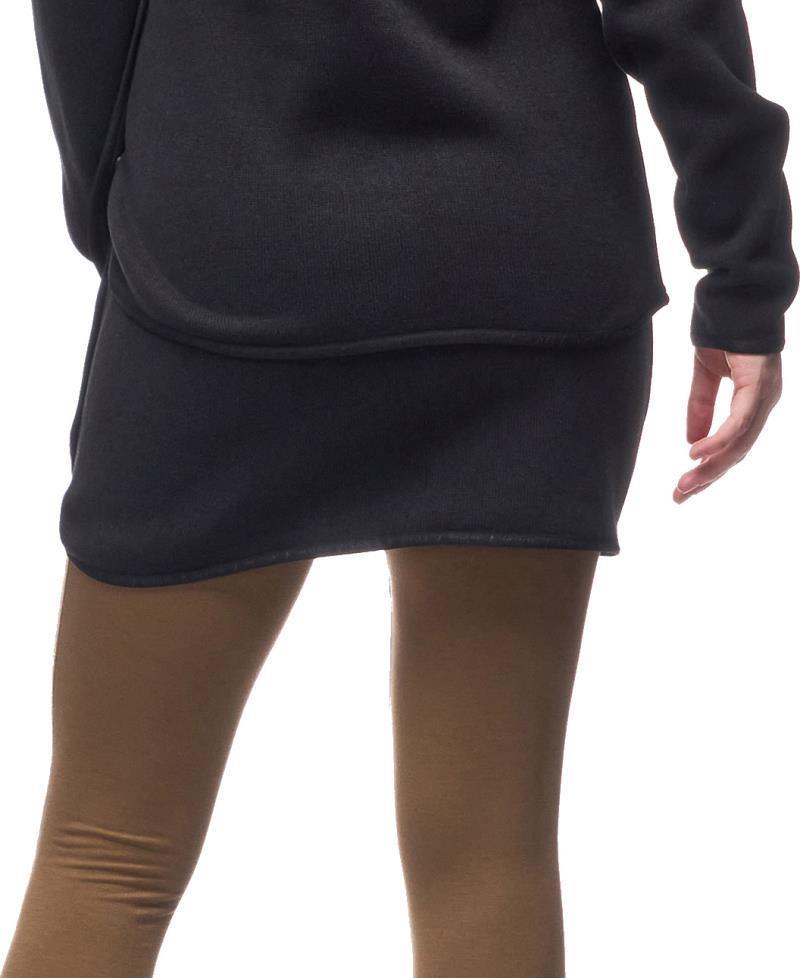 Satu Fleece Skirt - Womens - black 1