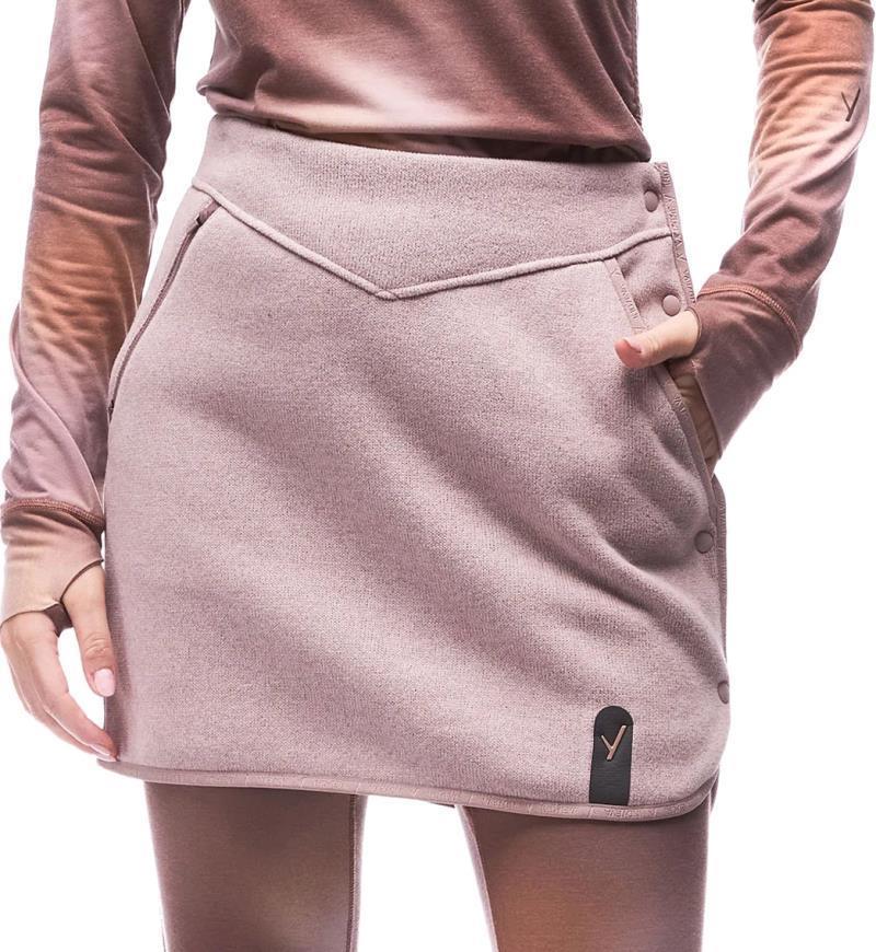 Satu Fleece Skirt - Womens - mink 1