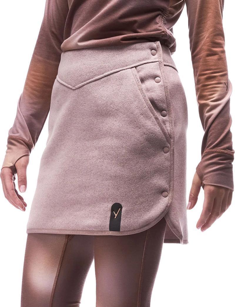 Satu Fleece Skirt - Womens - mink 1