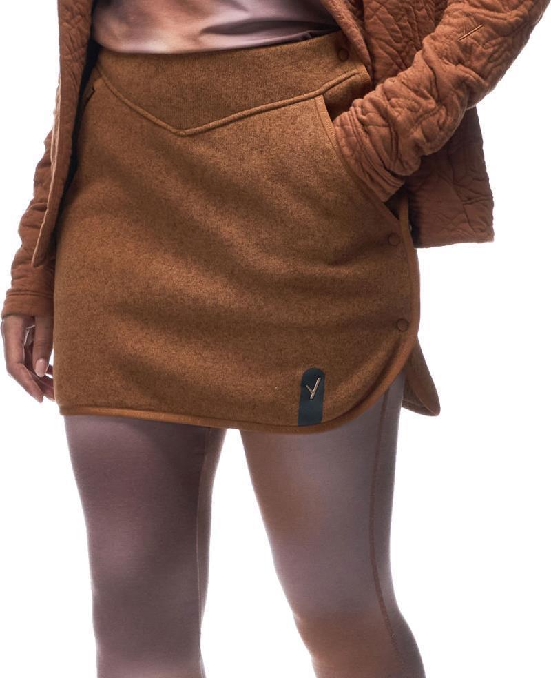 Satu Fleece Skirt - Womens - toffee 1
