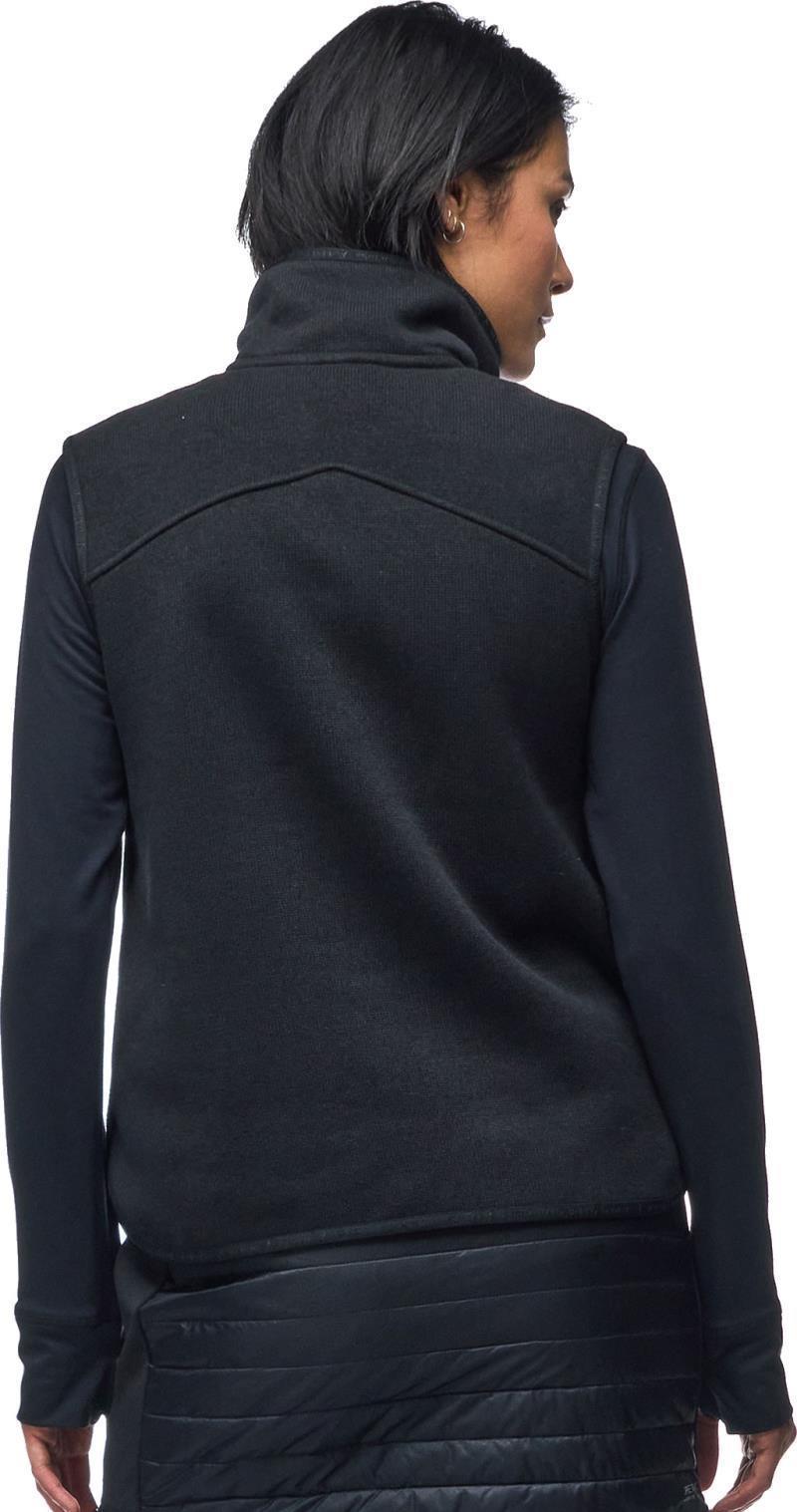 Satu Fleece Vest - Womens - black 1