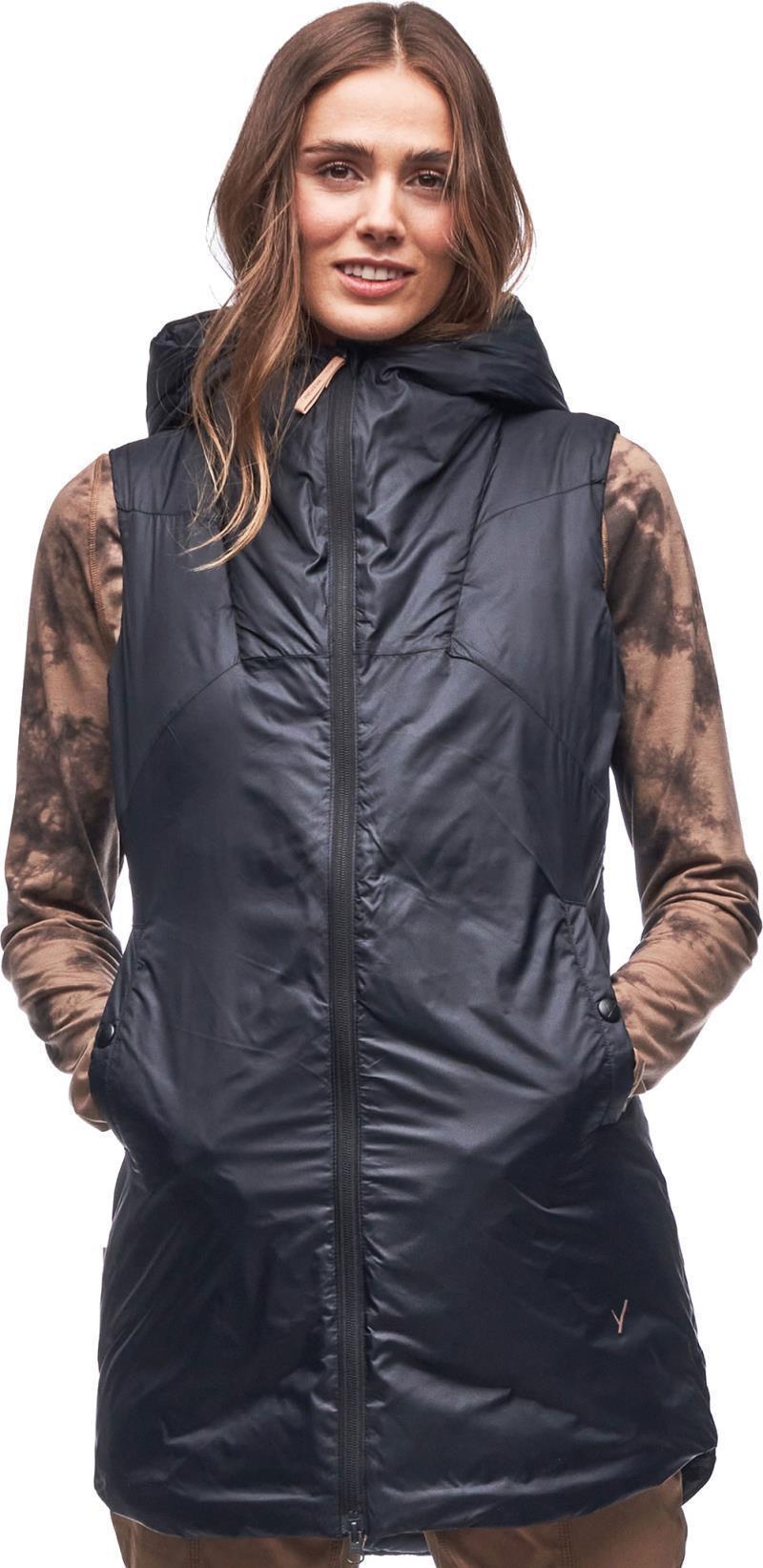 Selimut Full Zip Vest  - Womens - Black 1