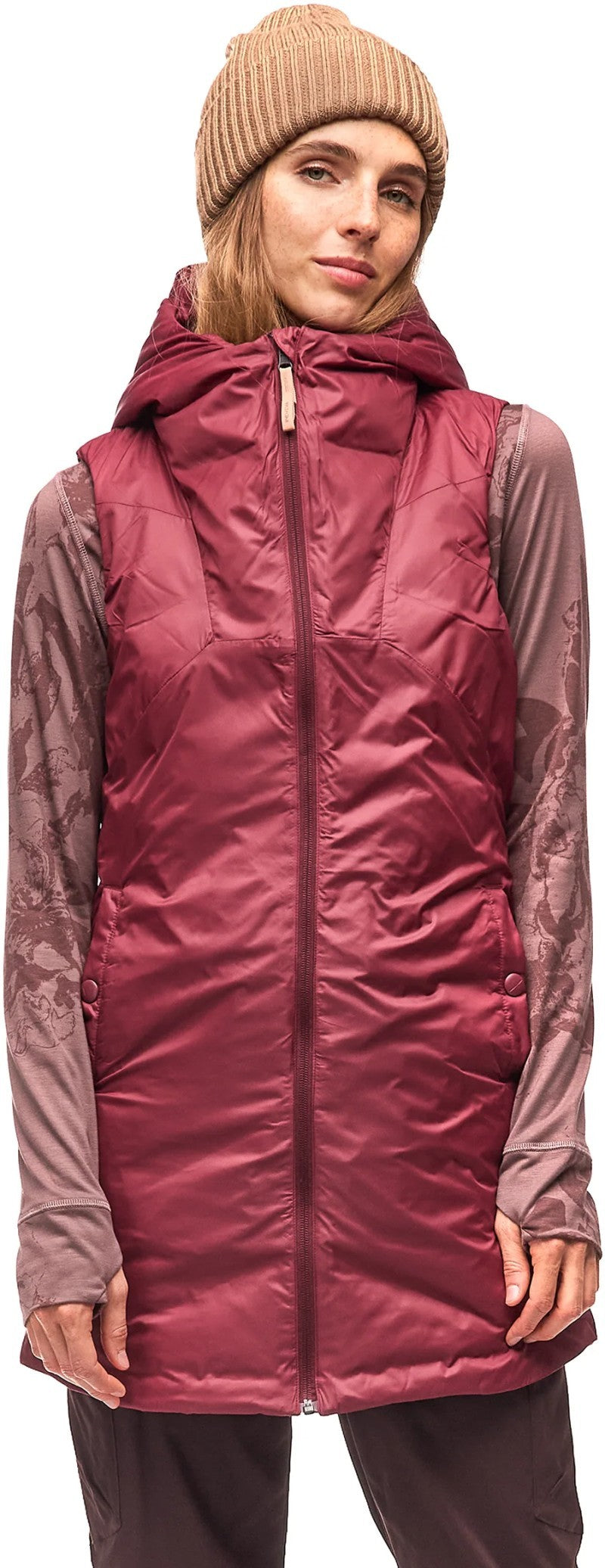 Selimut Full Zip - Womens - cerise 1