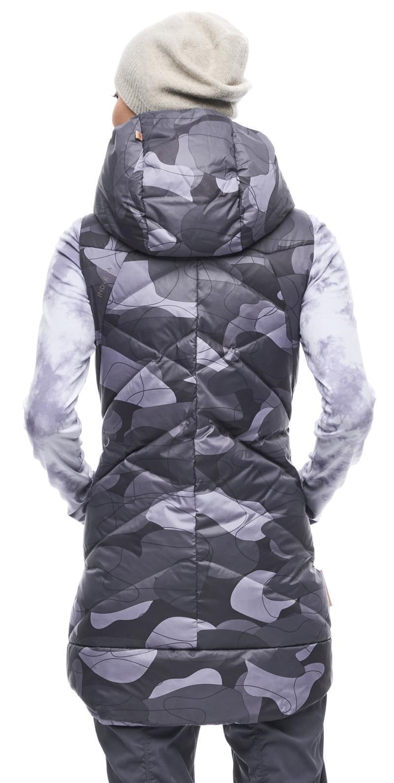 Selimut Hooded Dress - Womens - Anthracite Rocks Print 6