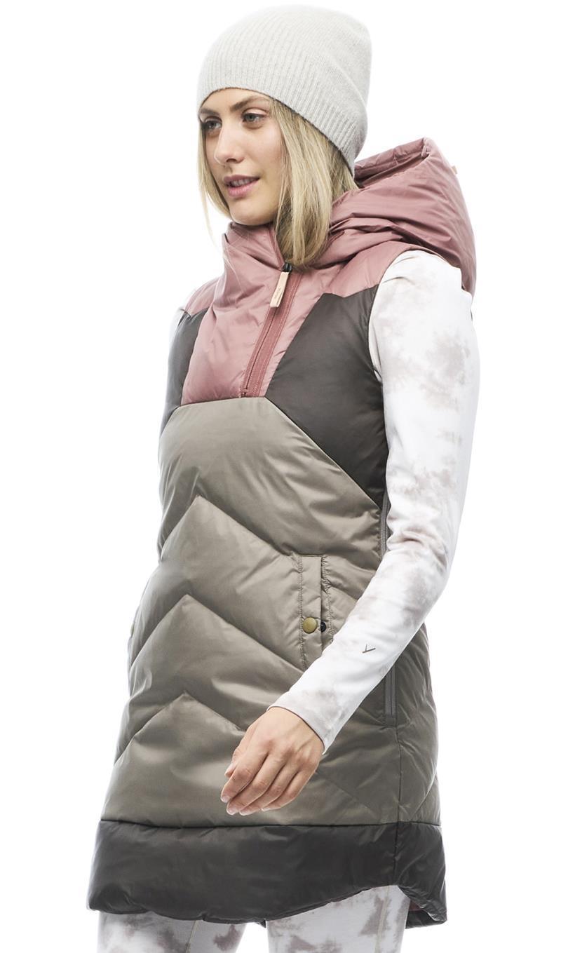 Selimut Hooded Dress - Womens - Driftwood CB 3