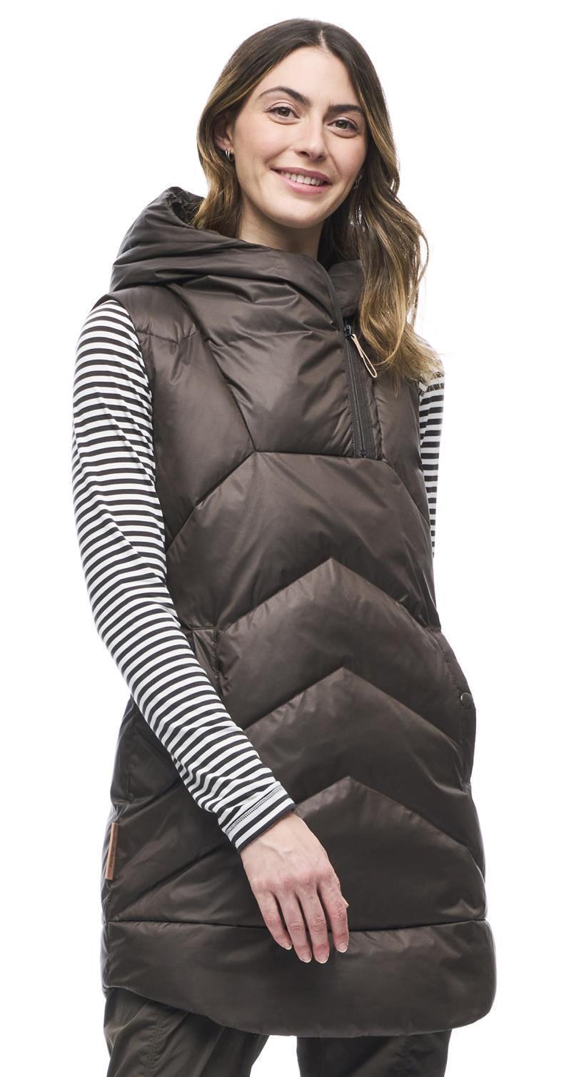Selimut Hooded Dress - Womens - Mocha 1