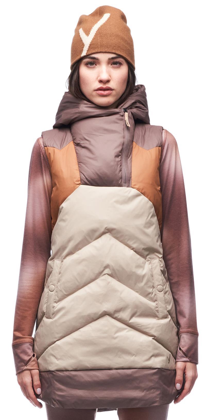Selimut Insulated Down Dress - Womens - wisteria / flax cb 1