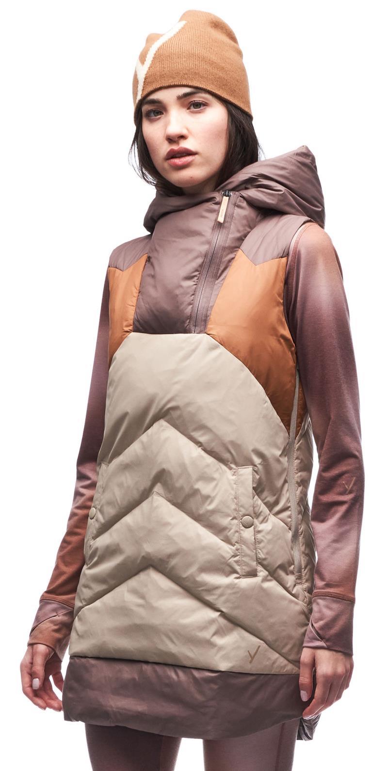 Selimut Insulated Down Dress - Womens - wisteria / flax cb 1