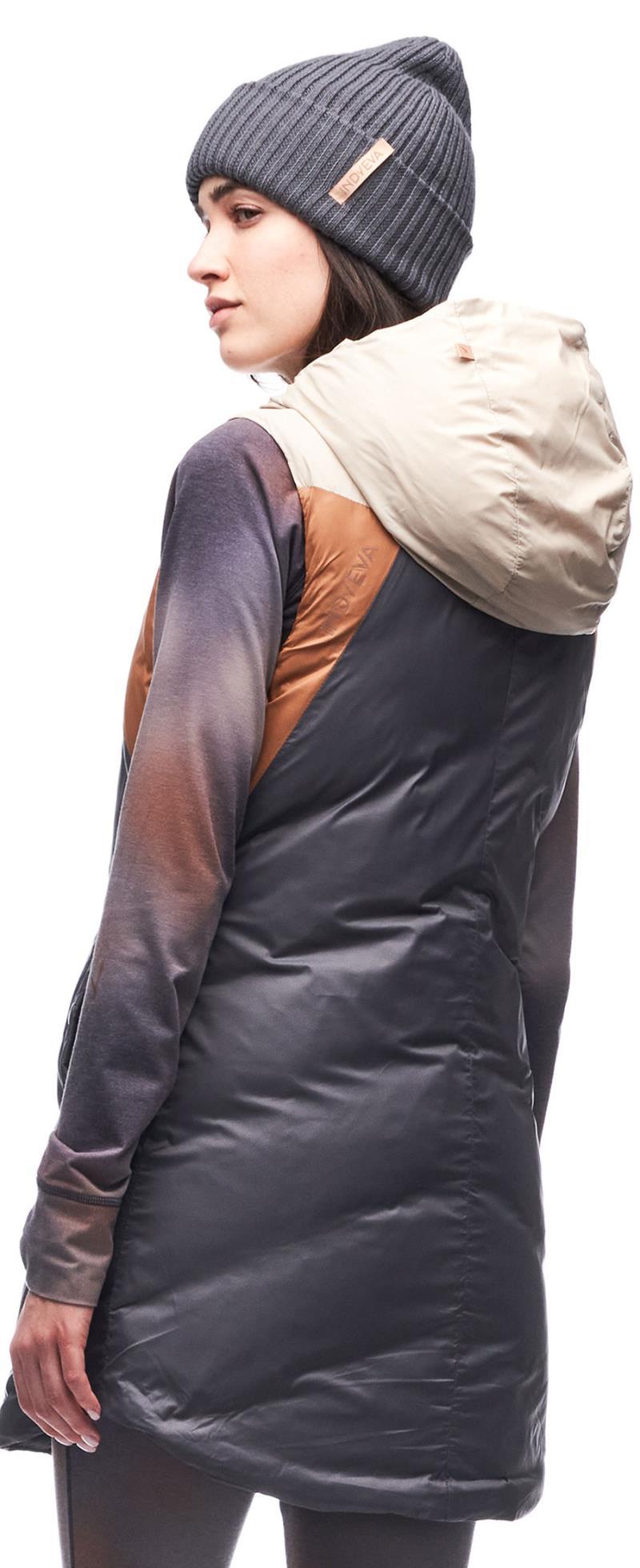 Selimut Insulated Down Full Zip Vest - Womens - storm sky / feline cb 1