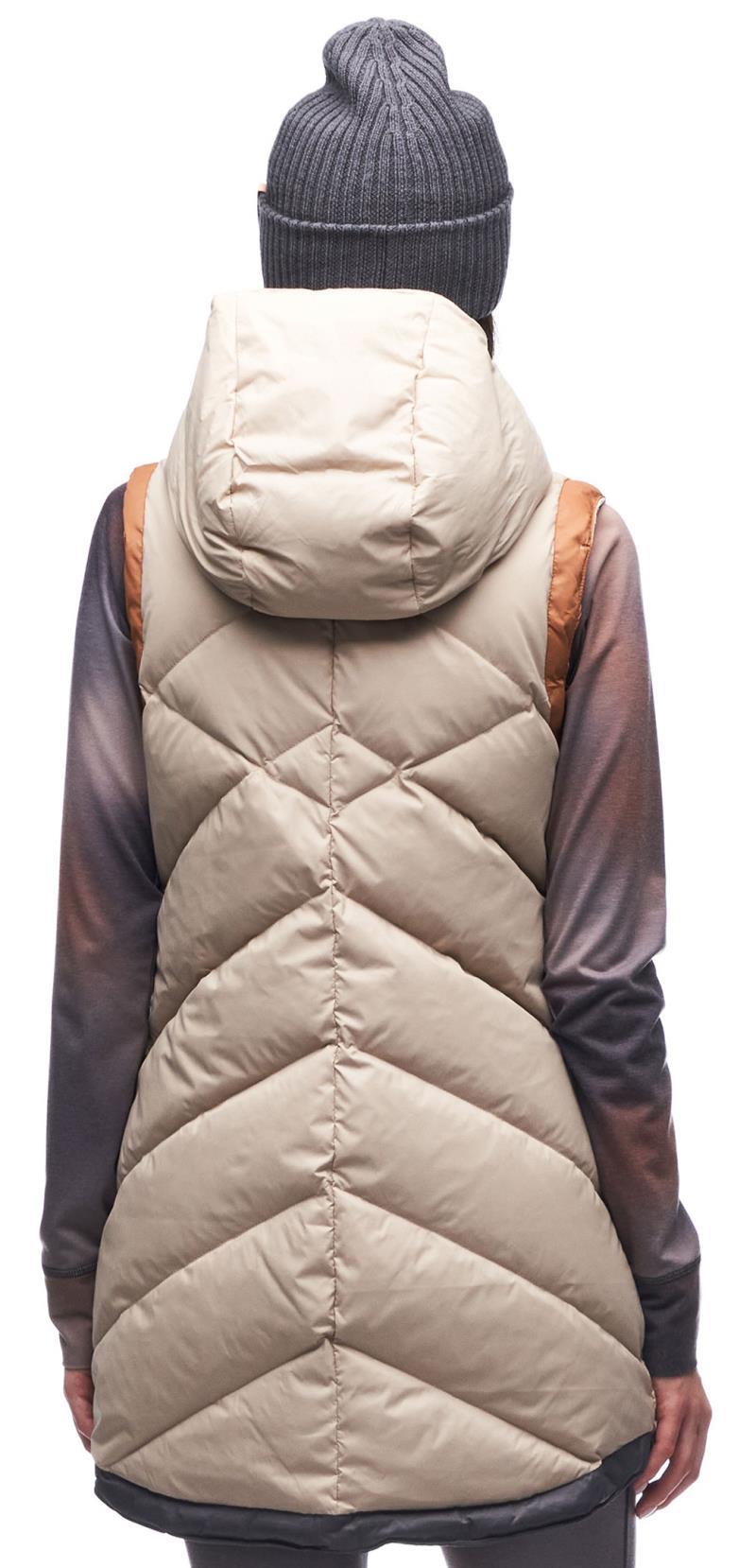 Selimut Insulated Down Full Zip Vest - Womens - storm sky / feline cb 1