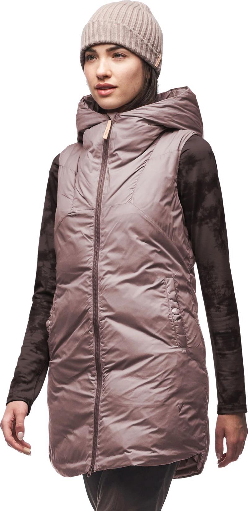 Selimut Insulated Down Full Zip Vest - Womens - wisteria 1