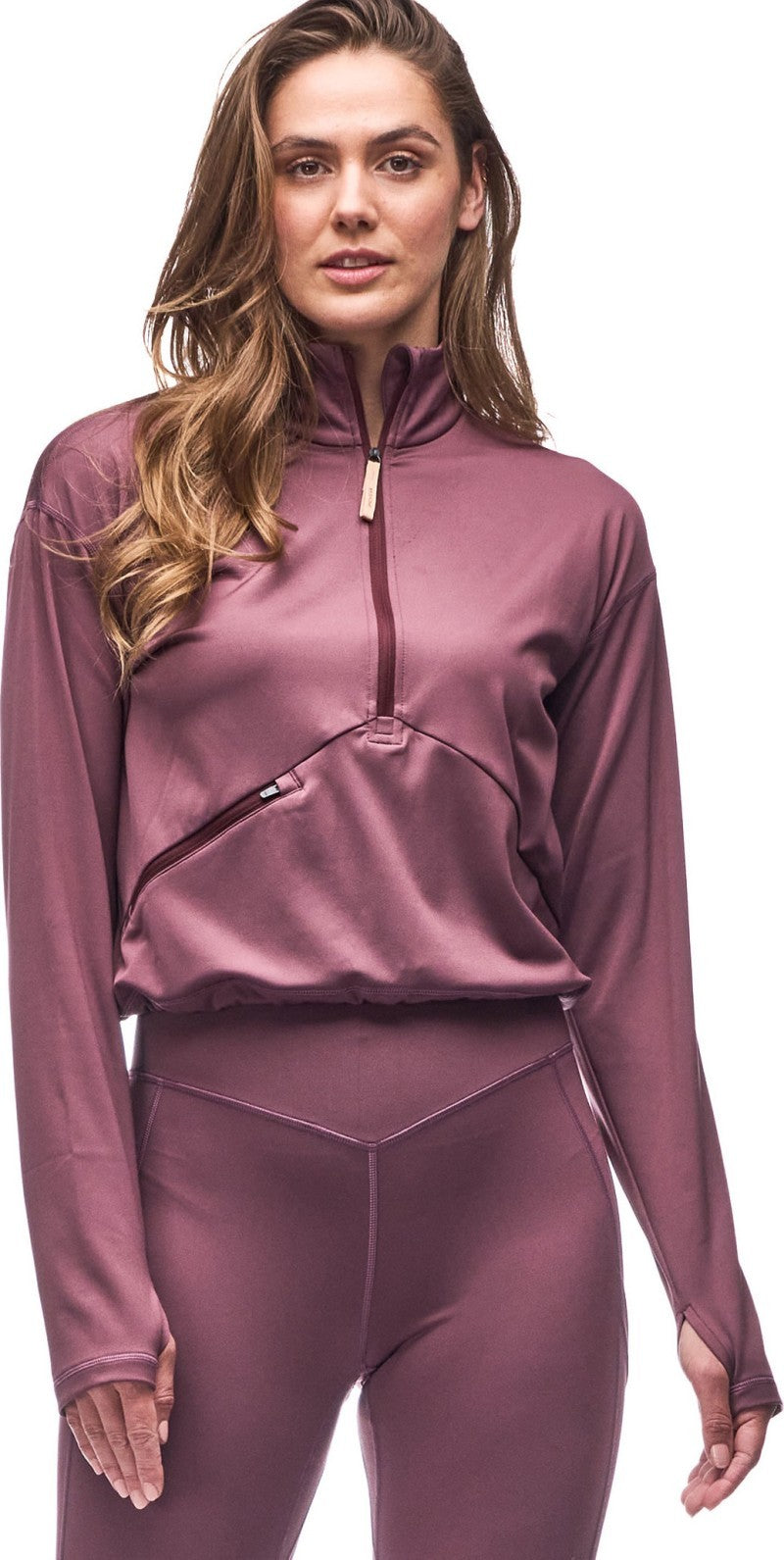 Sendero Anorak - Womens - burgundy 1
