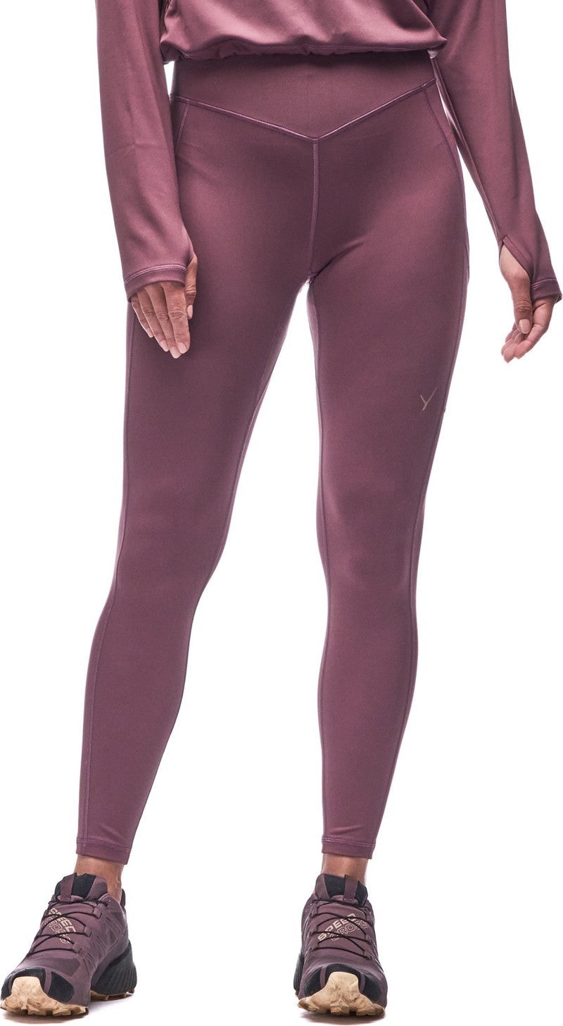 Sendero Leggings, 25" Inseam - Womens - burgundy 1