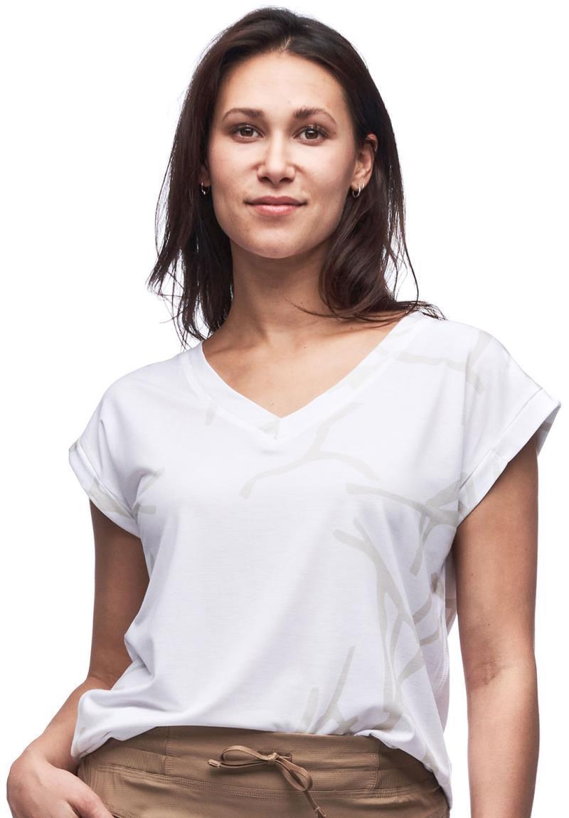 Sofi LT II SS Shirt - Womens - Daisy Branch Print 1