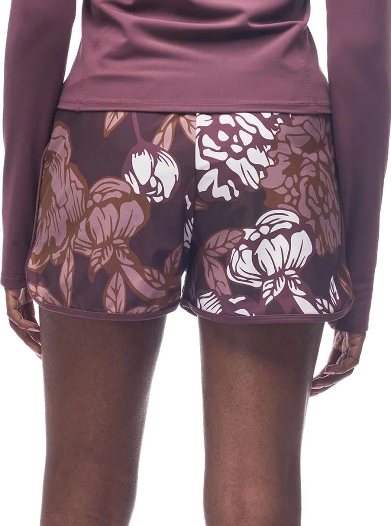 Song Boardshorts - Womens - burgundy cb pe 1