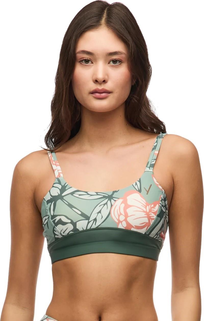 Squalo III Swim Top - Womens - light nephrite peony / cb 1