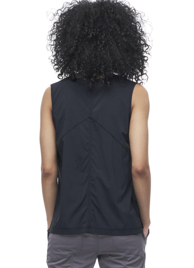 Steek II Sleeveless Shirt - Womens - Black 2