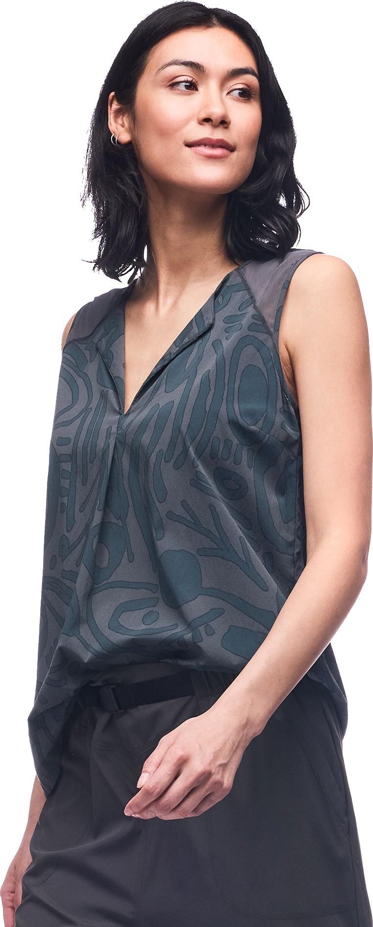 Steek II Tank - Womens - sapino cyclone print 1