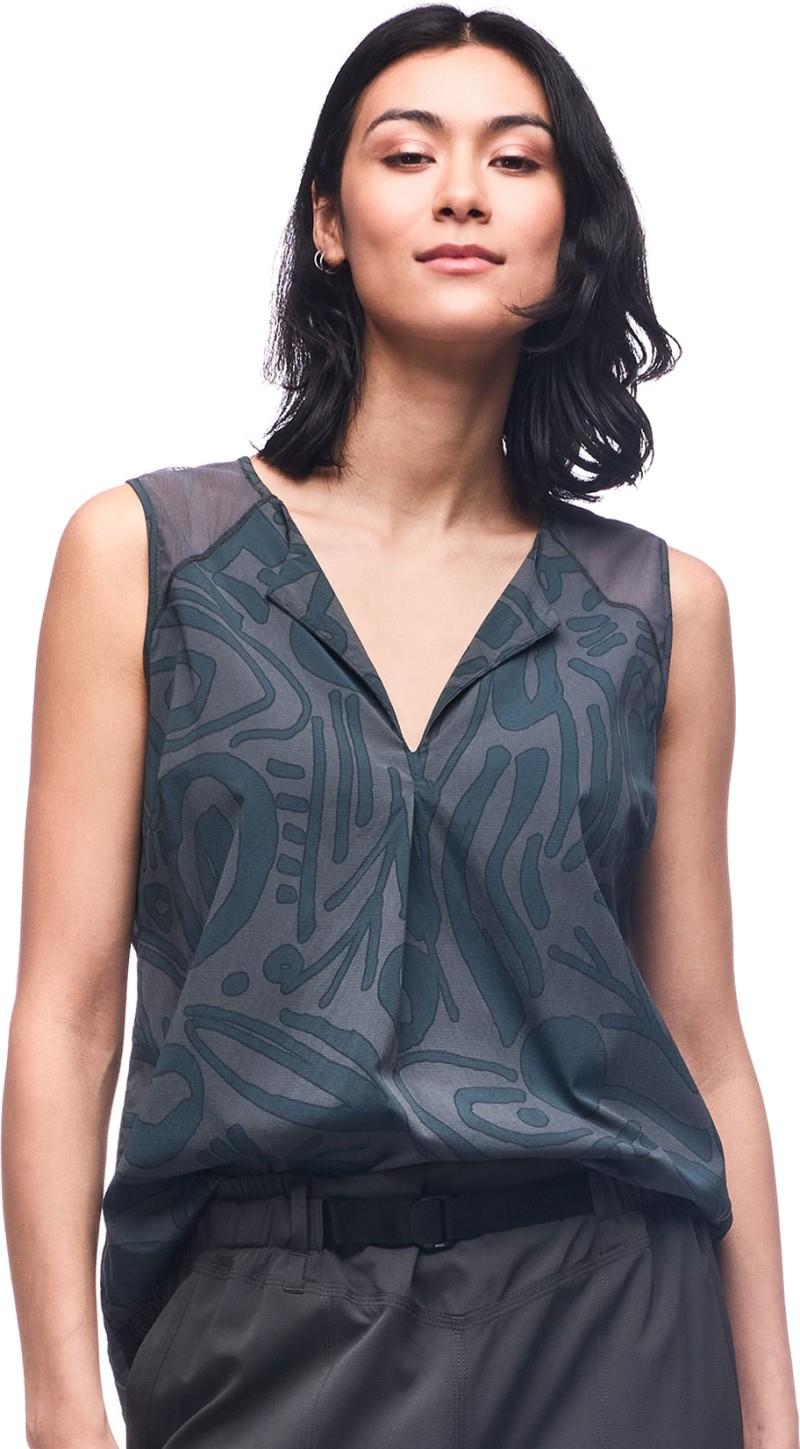 Steek II Tank - Womens - sapino cyclone print 1