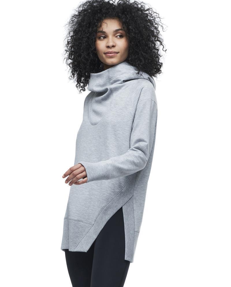 Timea II Hooded Dress - Womens - Grey Heather 2