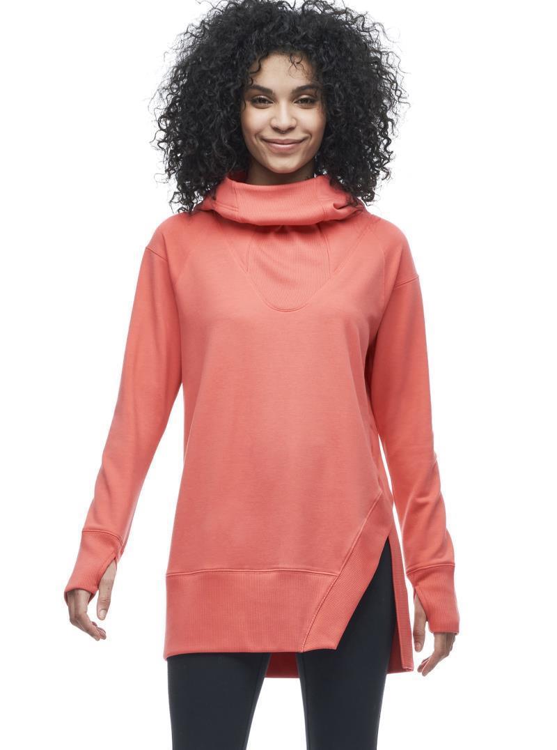 Timea II Hooded Dress - Womens - Pomelo 1