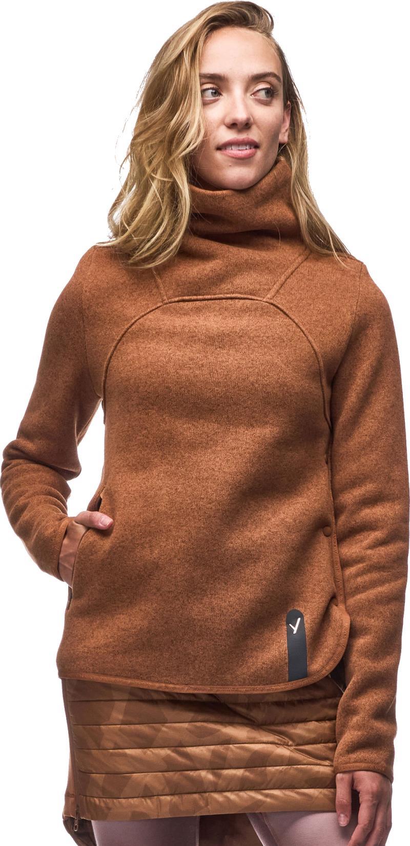 Toga Fleece Sweater - Womens - toffee 1