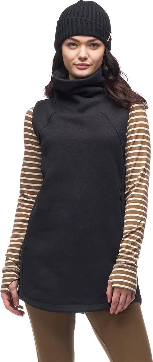 Toga Fleece Tunic - Womens - black 1