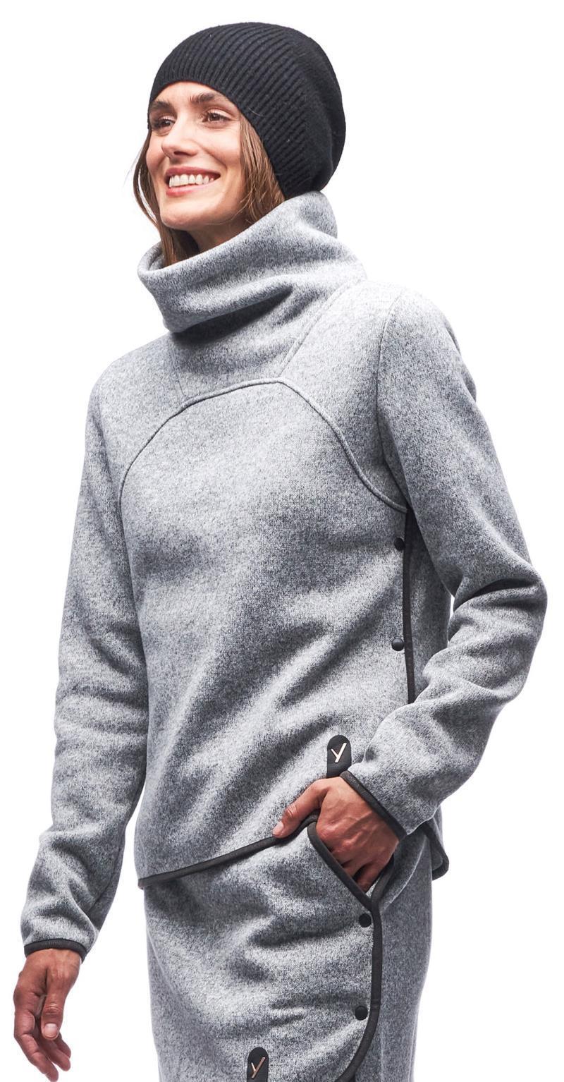 Toga Sweater - Womens - Grey Heather 2