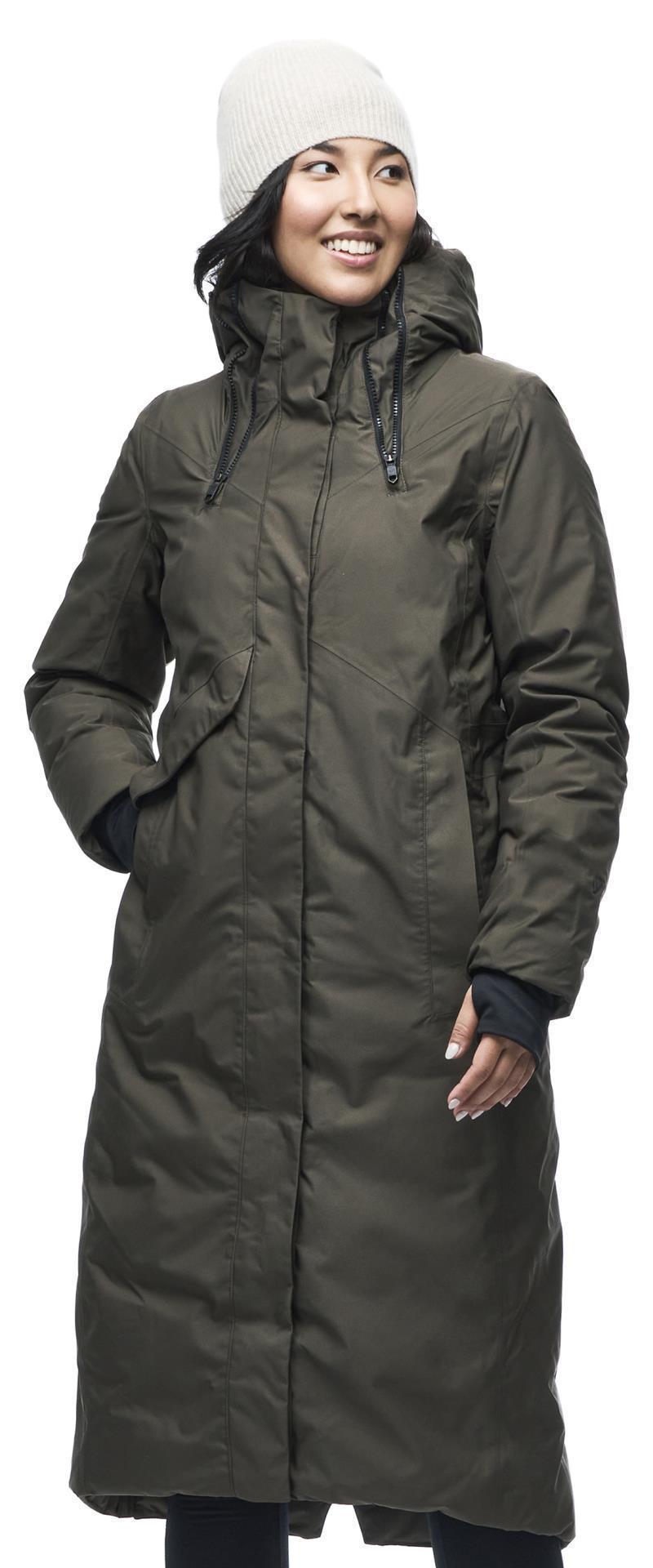 Touman Long Jacket - Womens - Mocha 2