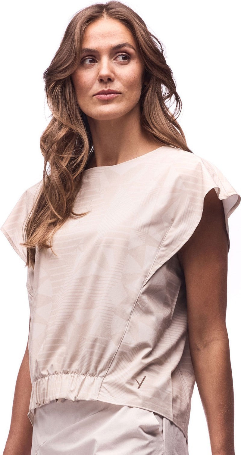 Udara Shirt - Womens - beach slate print 1