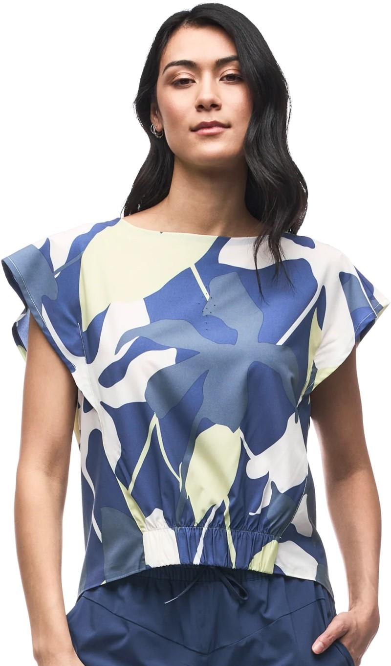 Udara Top - Womens - lemon oasis print 1