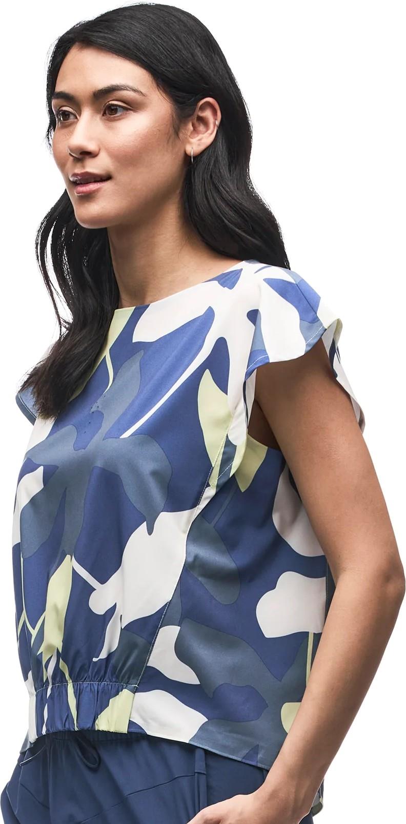 Udara Top - Womens - lemon oasis print 1
