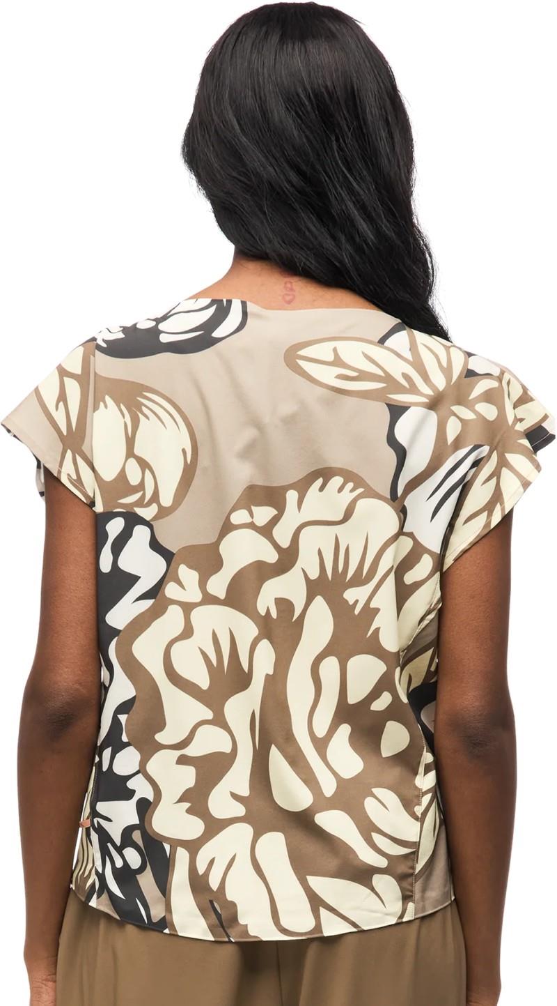 Udara Top - Womens - sunset piwonia print 1