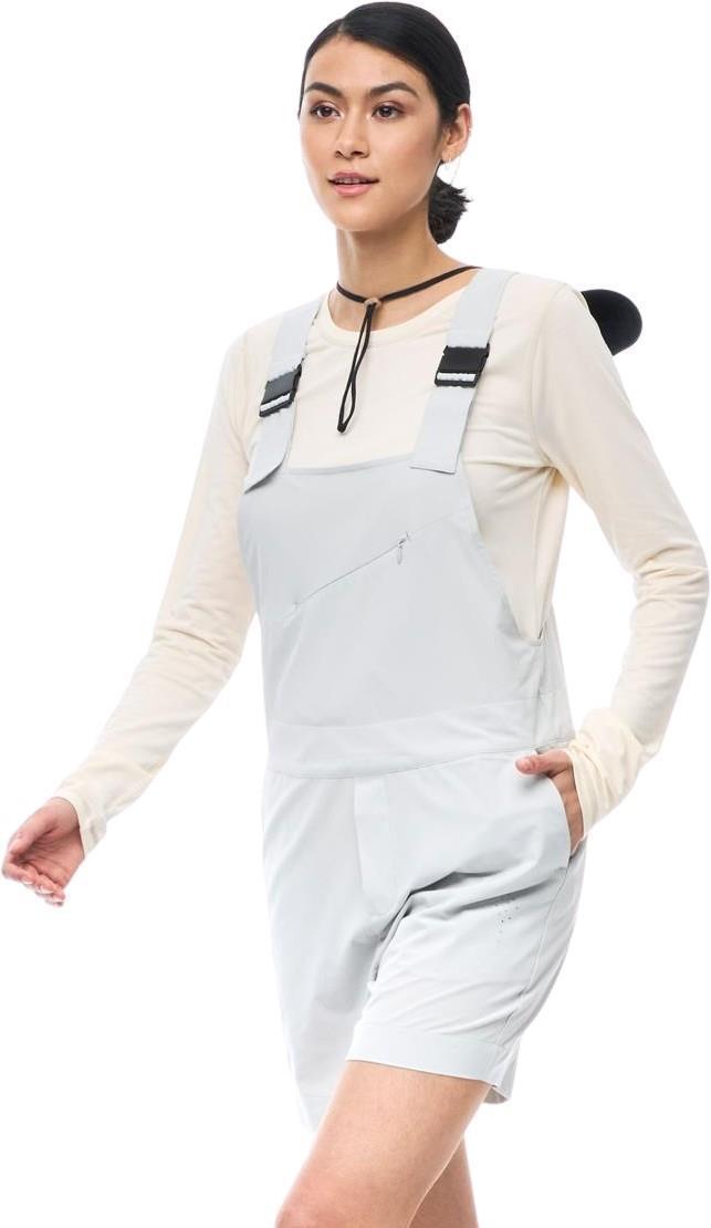 Vane Short Overalls - Womens - Avocado 2