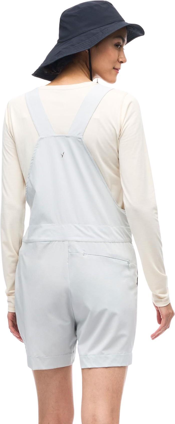 Vane Short Overalls - Womens - Avocado 3