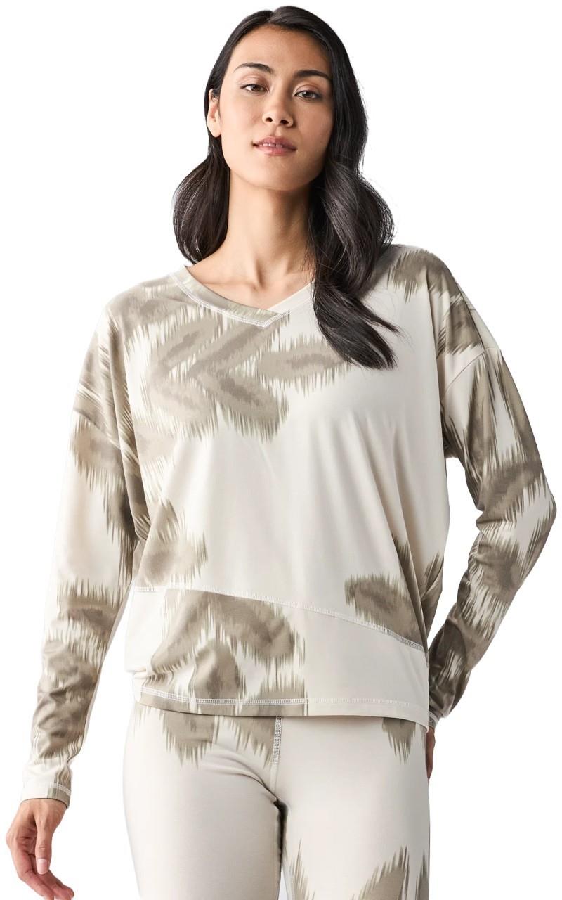 Veloz LS II - Womens - dune frostfall print 1