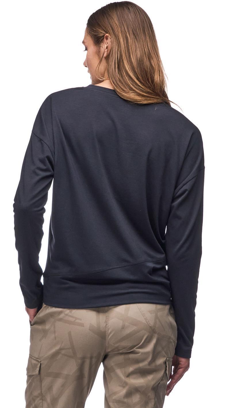 Veloz V-Neck Top - Womens - black 1