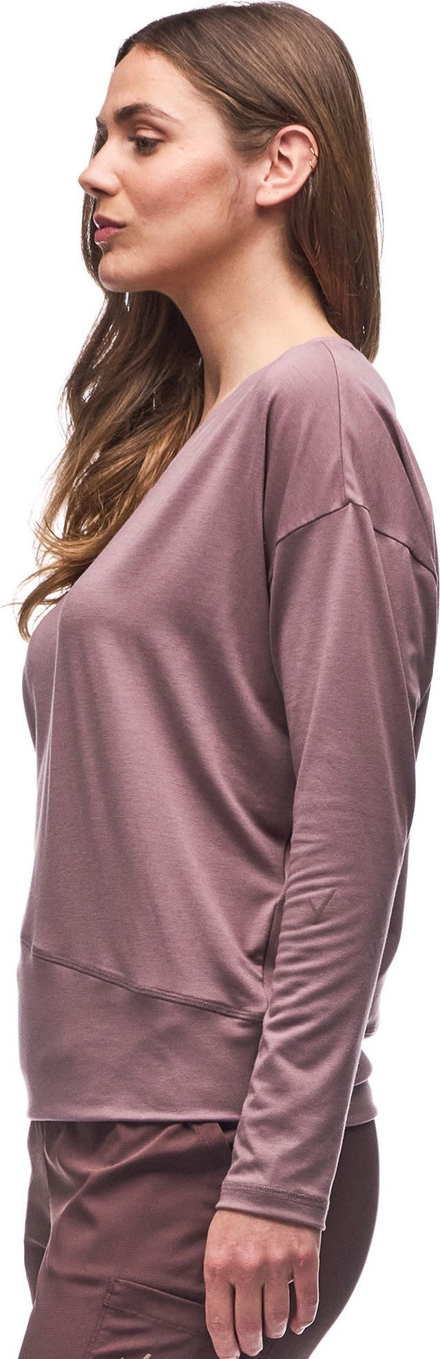 Veloz V-Neck Top - Womens - chia 1