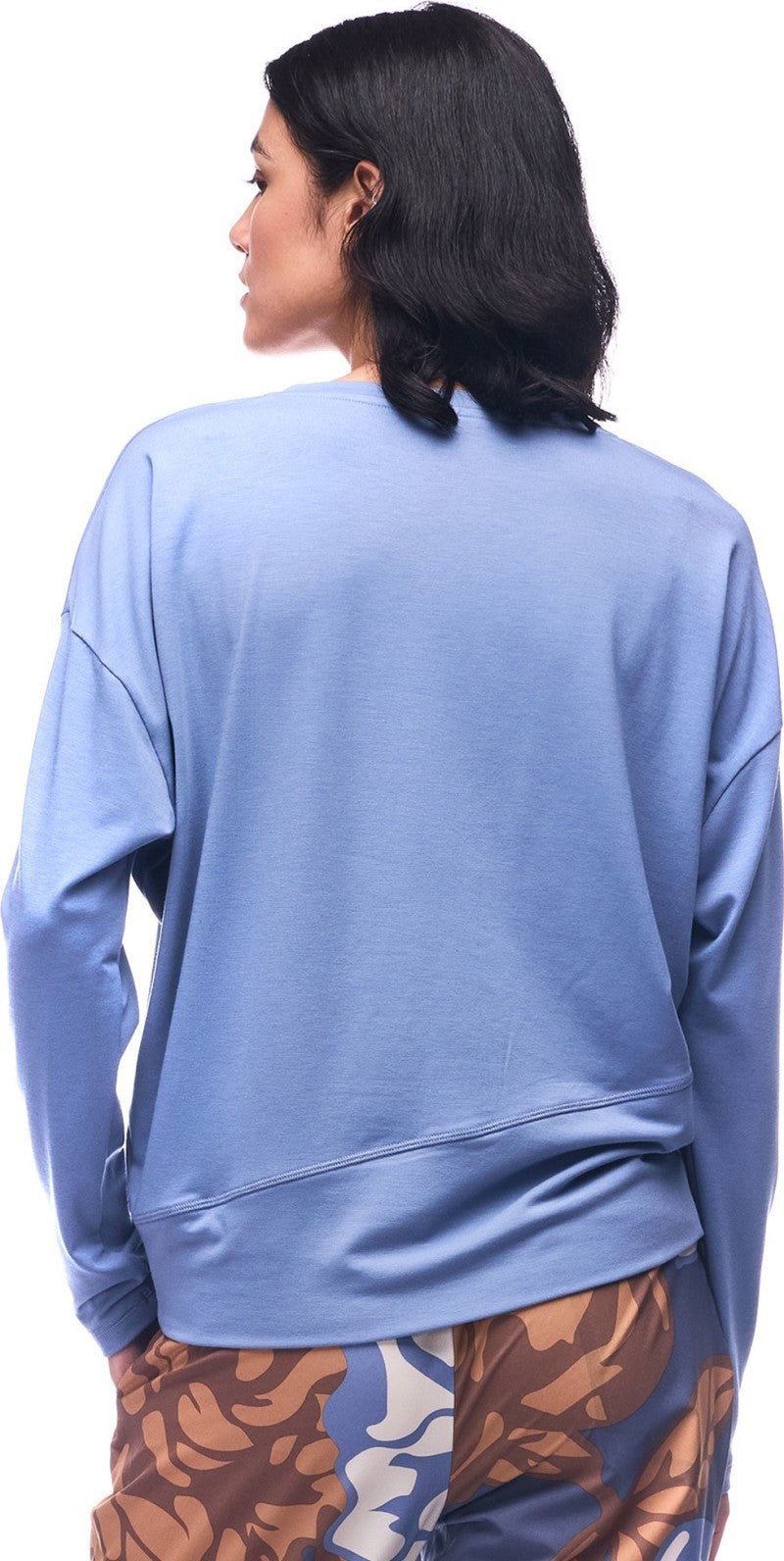 Veloz V-Neck Top - Womens - coast blue 1